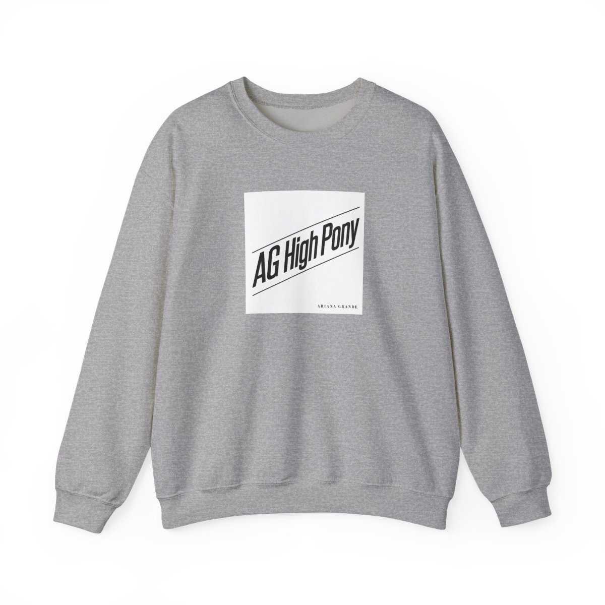 Ariana Grande "AG High Pony" Crewneck