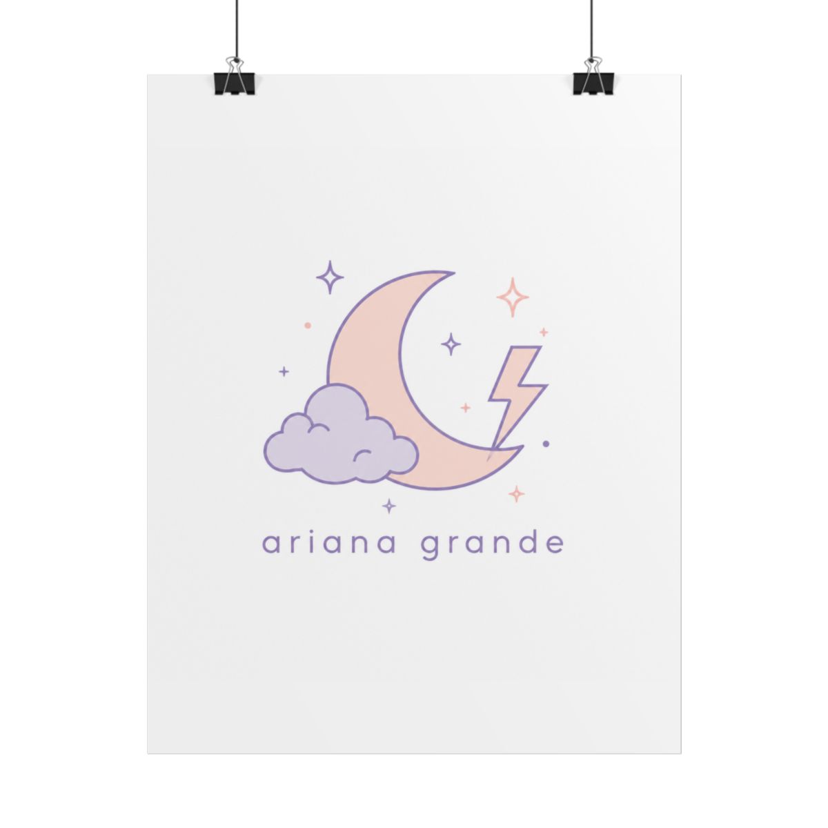 Ariana Grande "Ariana Grande" Poster - alternate angle 1, merchandise