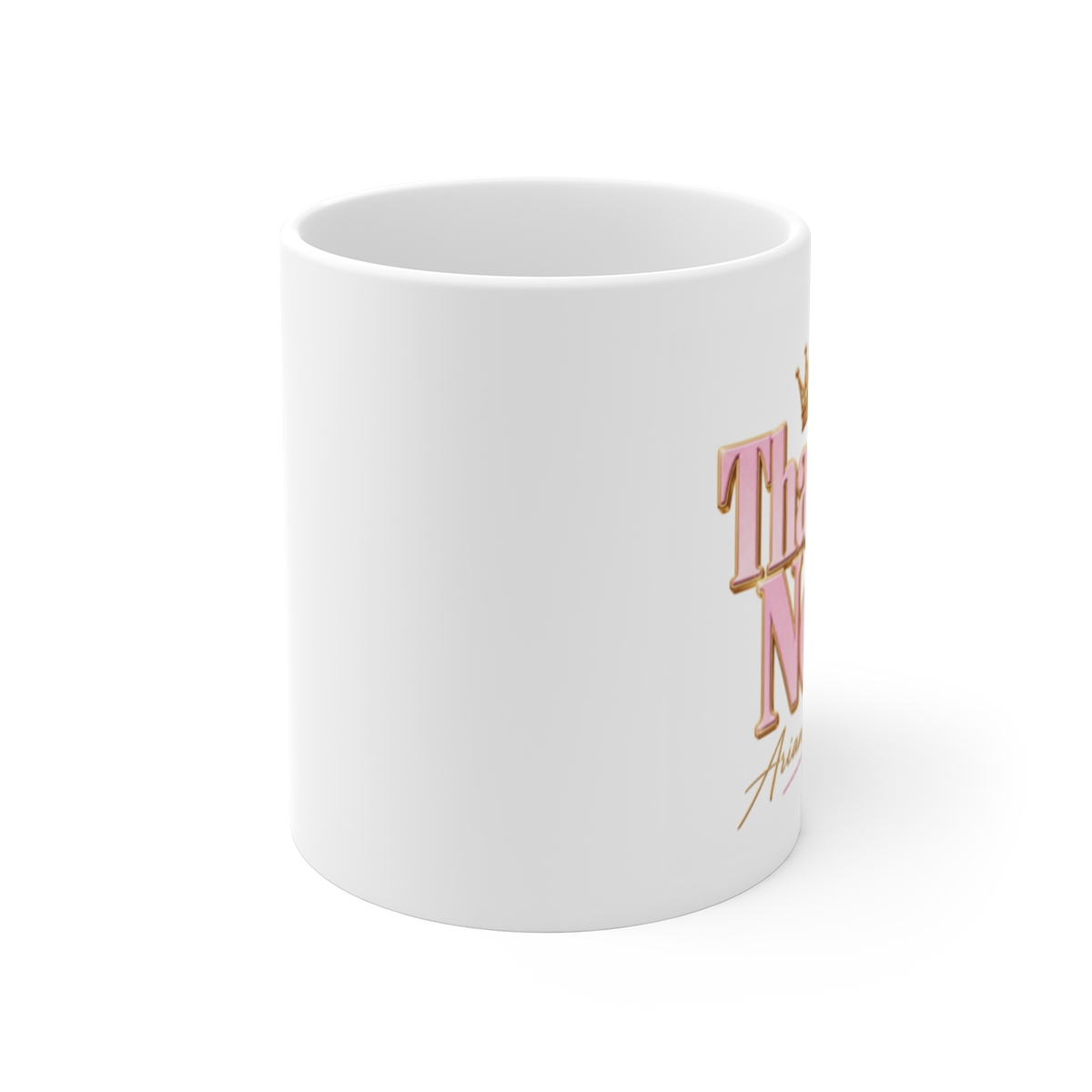 Ariana Grande "Thank U, Next" White Mug