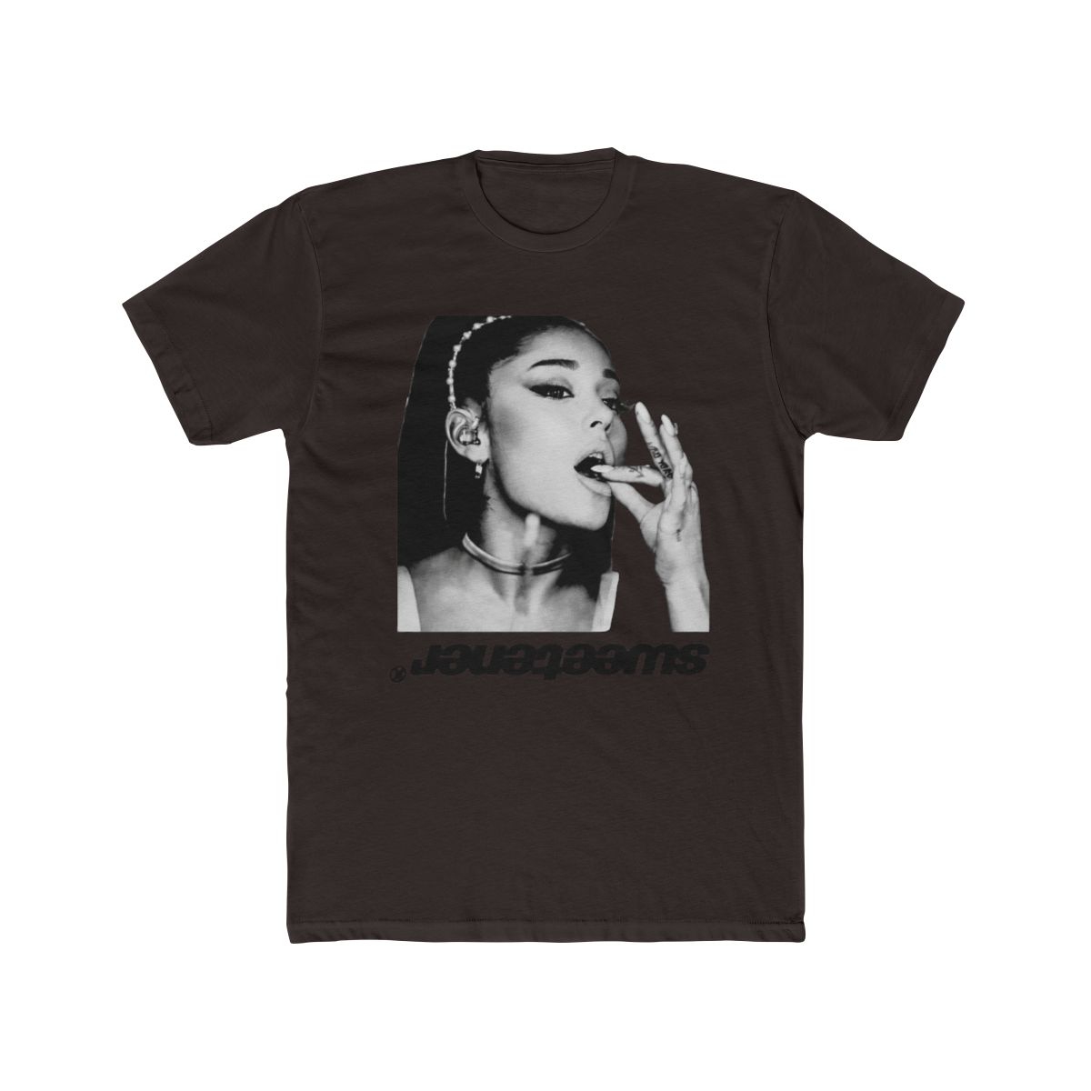 Ariana Grande Sweetener World Tour Double-Sided Graphic T Shirt - White - 2XL - alternate angle 2, merchandise