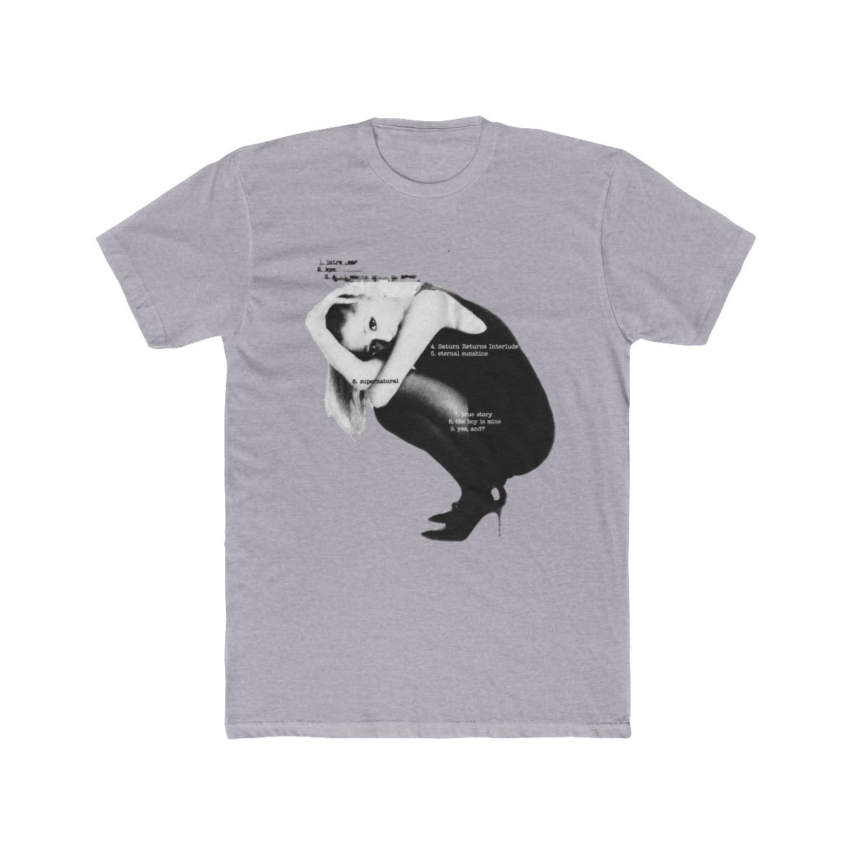 Ariana Grande Eternal Sunshine Boyfriend Fit Girls T Shirt