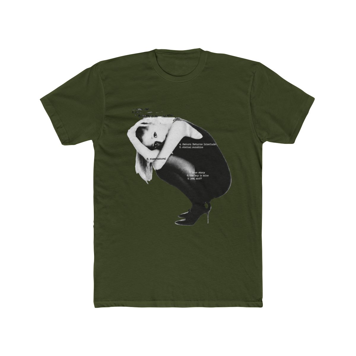Ariana Grande Eternal Sunshine Boyfriend Fit Girls T Shirt - alternate angle 5, merchandise