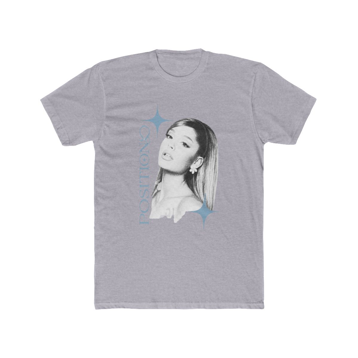 ASOS DESIGN oversized licensed T Shirt with Ariana Grande Positions print in white