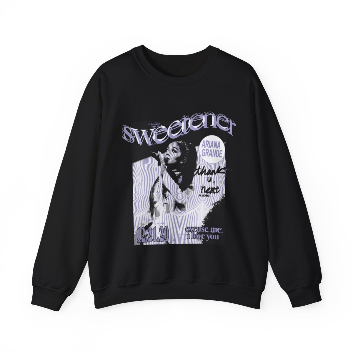 NEW Ariana Grande Sweetener Tour Excuse Me I Love You Crewneck Size Large RARE