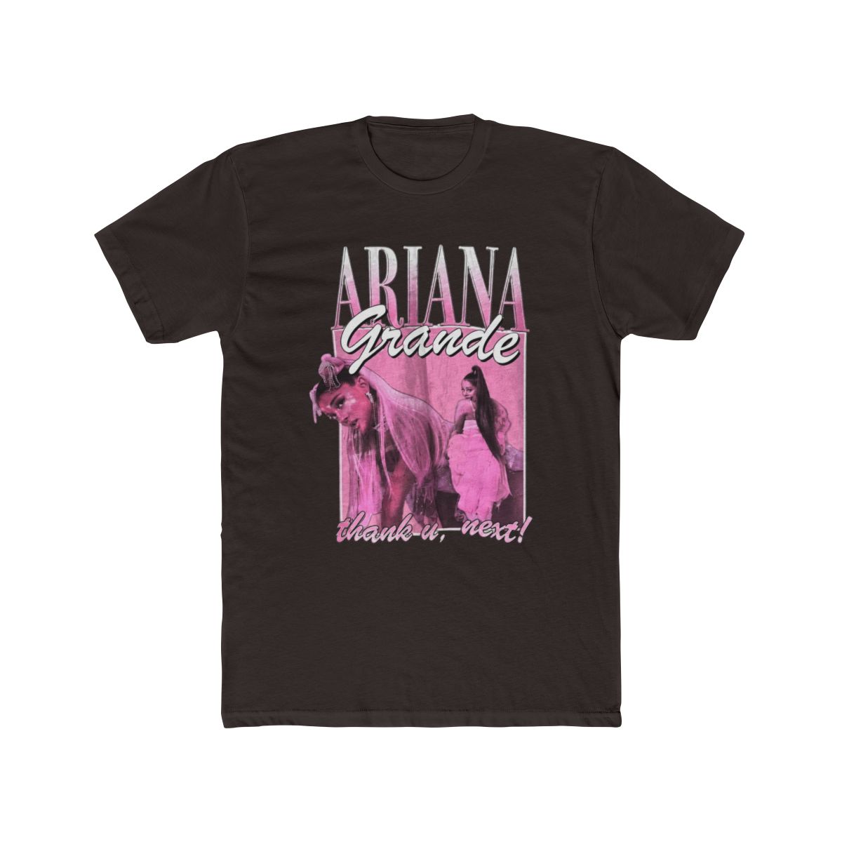 Ariana Grande Sweetener Tour Thank U Next Homage Tee Size Large authentic merch - alternate angle 3, merchandise