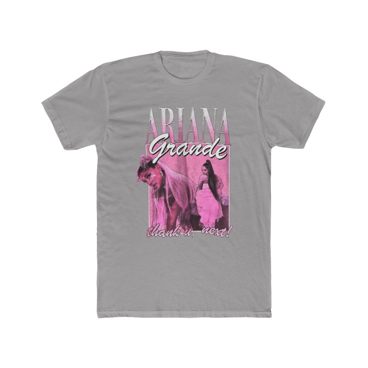 Ariana Grande Sweetener Tour Thank U Next Homage Tee Size Large authentic merch - alternate angle 2, merchandise