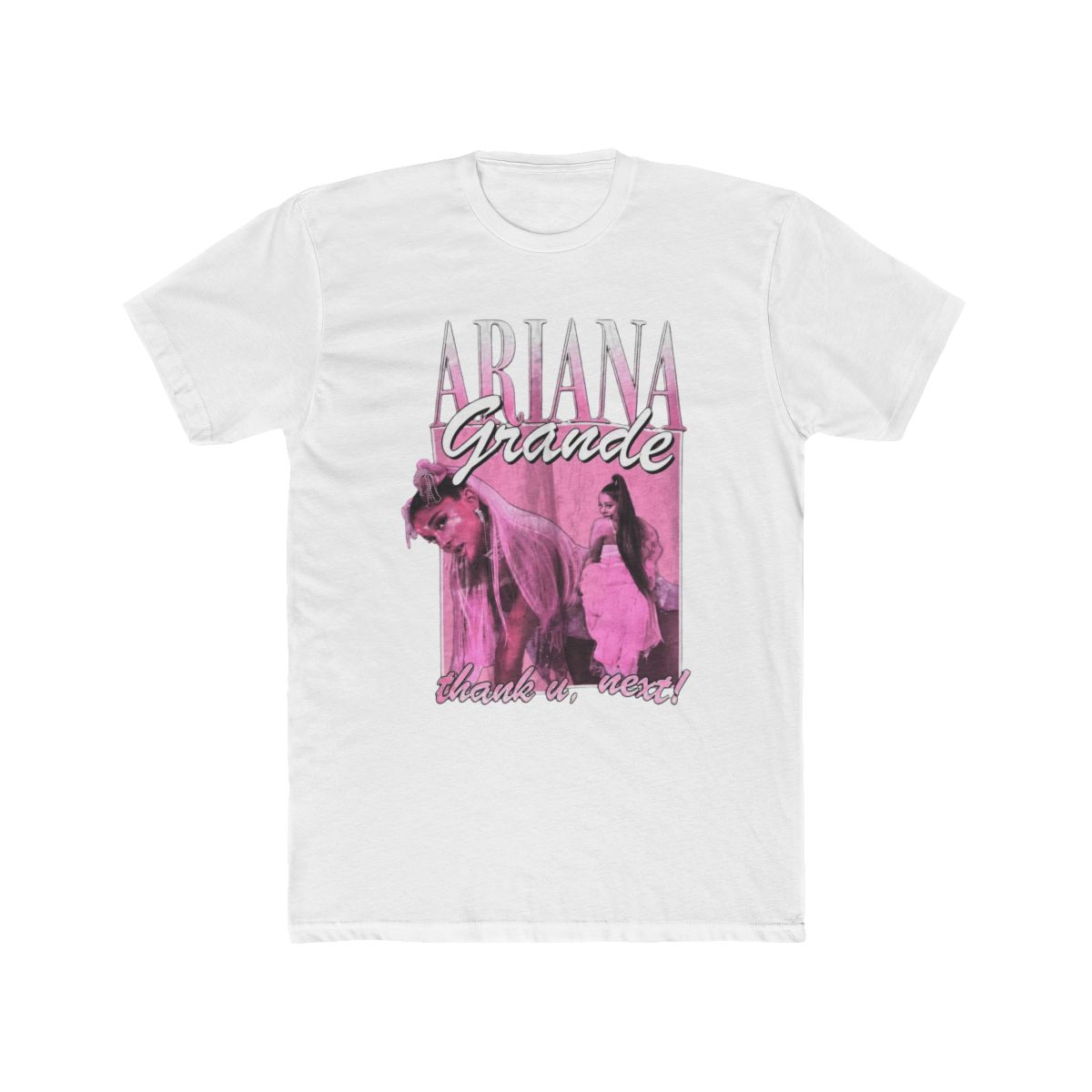 Ariana Grande Sweetener Tour Thank U Next Homage Tee Size Large authentic merch - Official T-Shirts merchandise